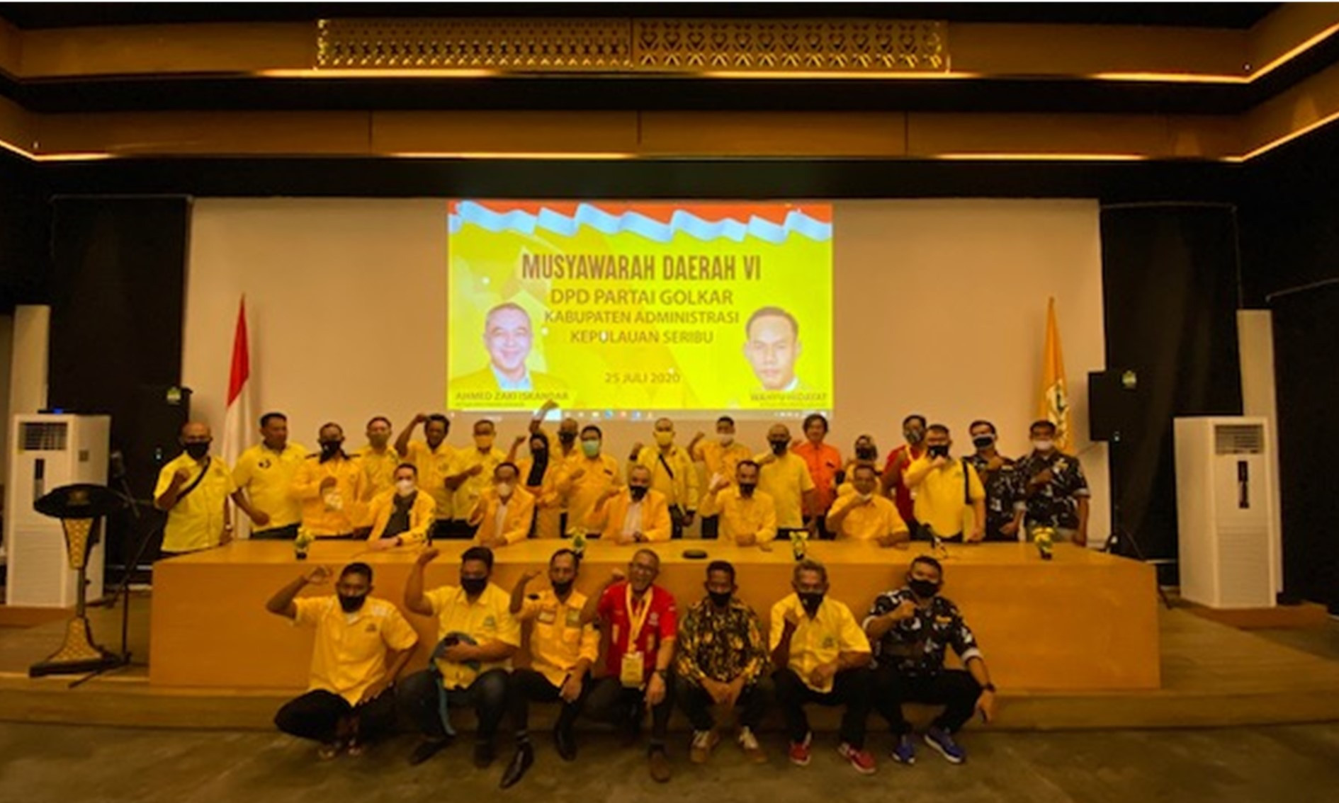 Wahyu Hidayat Kembali Pimpin GOLKAR Kepulauan Seribu