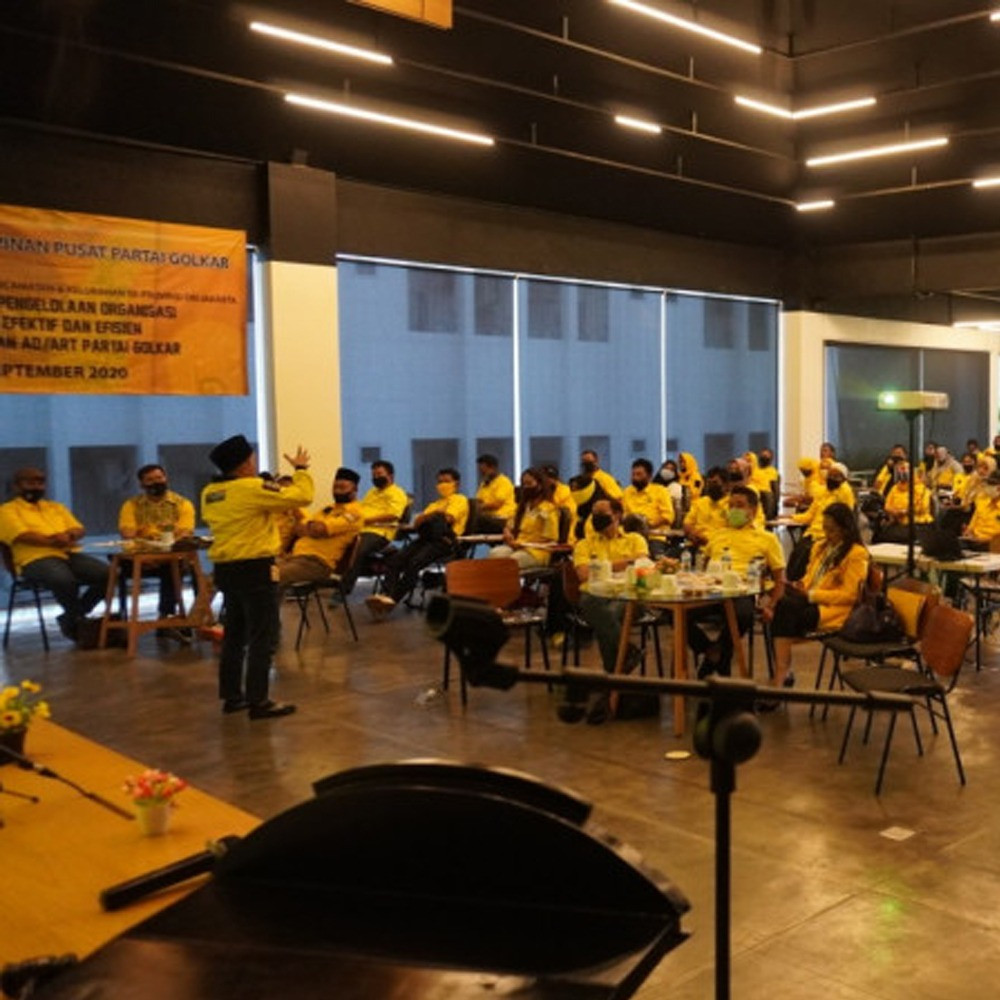 Kader Golkar Jakbar Dibekali Ilmu Pentingnya Pendidikan Politik Sebagai Ujung Tombak Partai